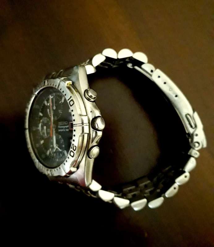 Seiko chronograph sports 150 value deals